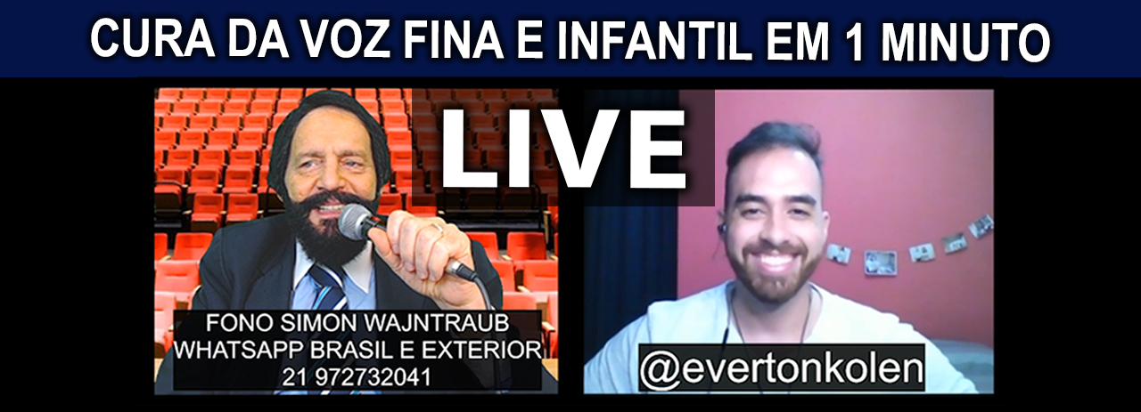voz fina tem cura