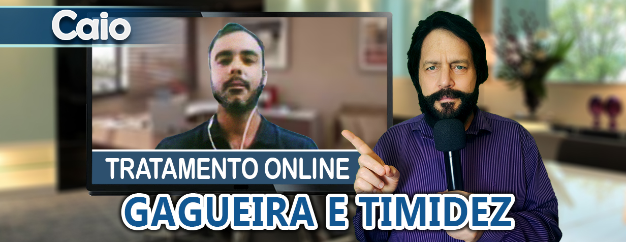 Cura da gagueira online o Caio nos EUA
