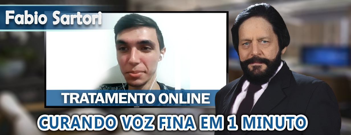 Engrosse sua voz fina