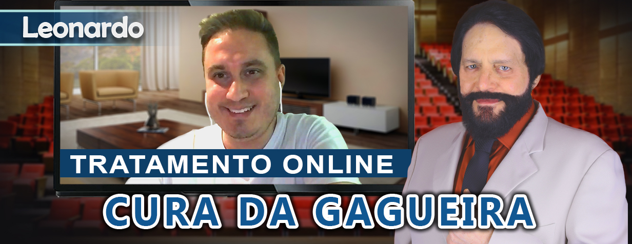 tratamento e cura da gagueira - paciente Leonardo