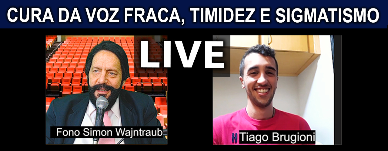Curando voz fraca e timidez